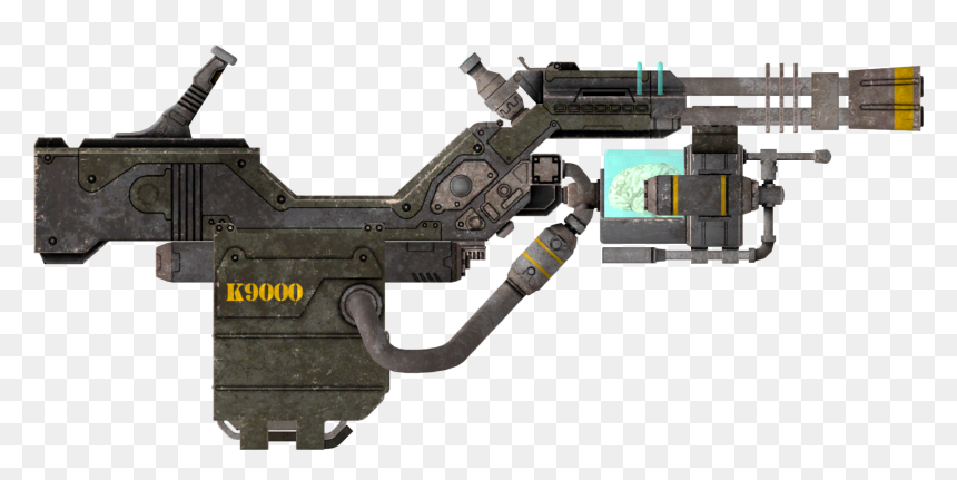 K9000 Fallout, HD Png Download - hand with gun png