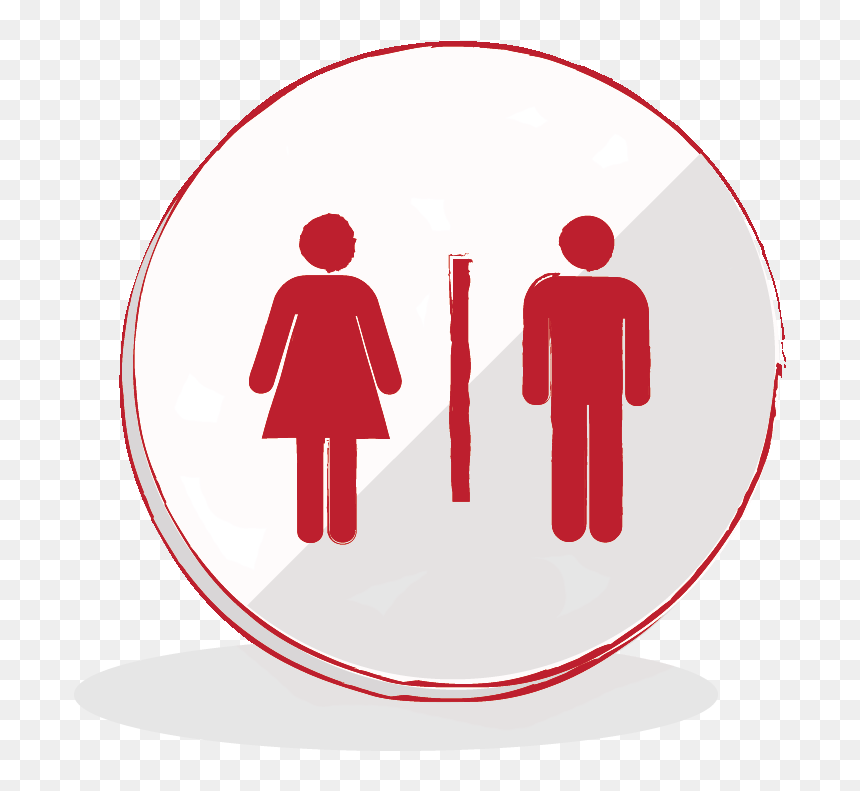 Men And Women Stick Figures Clipart , Png Download - Men Symptoms Of Diabetes Women, Transparent Png - stick figures png