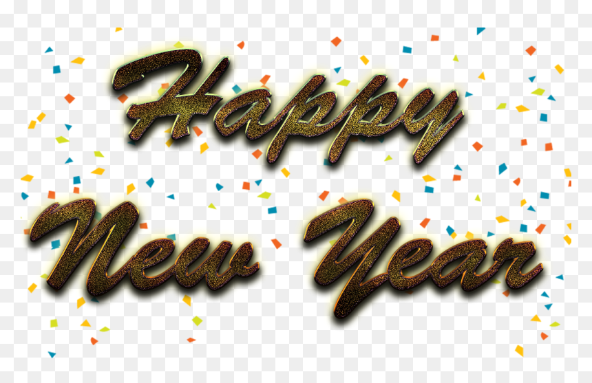 Happy New Year Letter Png Photos - Happy New Year Hd Letter Png 2020, Transparent Png - png letters