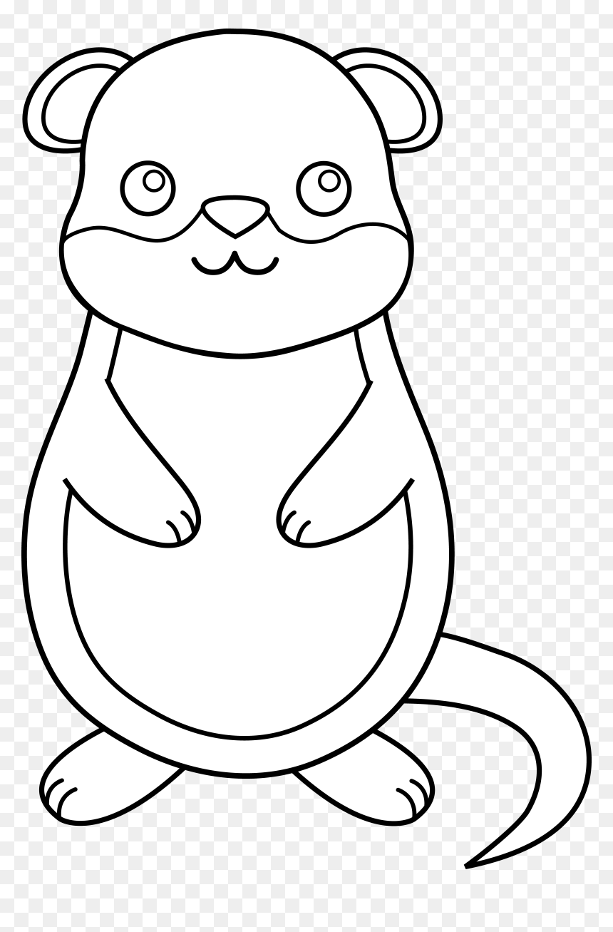 Groundhog Clipart Marmot - Draw A Cute Woodchuck, HD Png Download - groundhog png