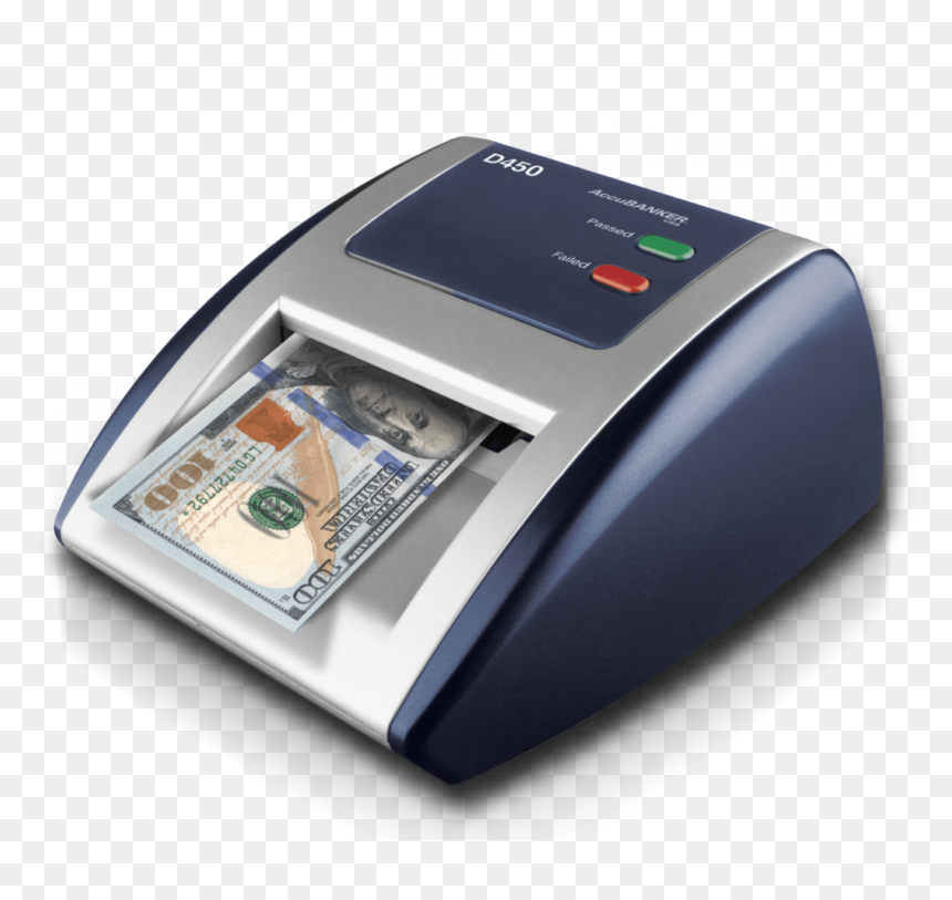 Accubanker D450, HD Png Download - hundred dollar bill png