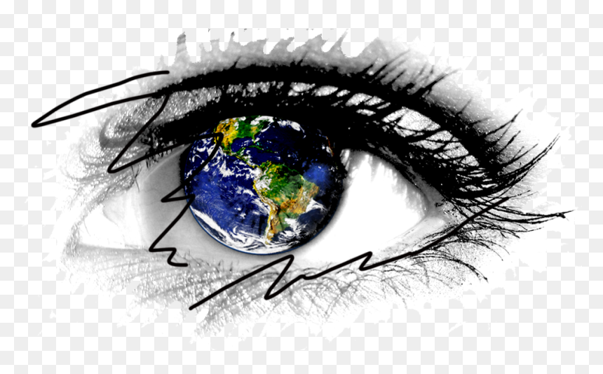 Earth By Douglas E Gogerty , Png Download - Earth, Transparent Png - transparent eye png