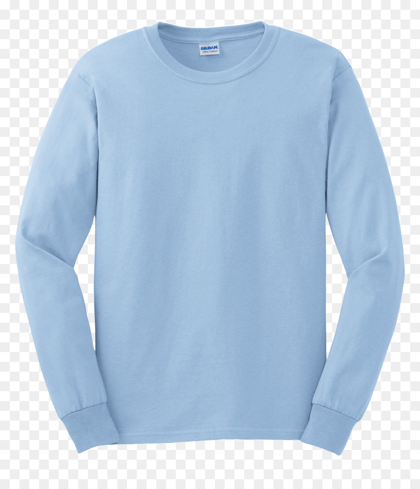 Long-sleeved T-shirt, HD Png Download - blank t shirt png