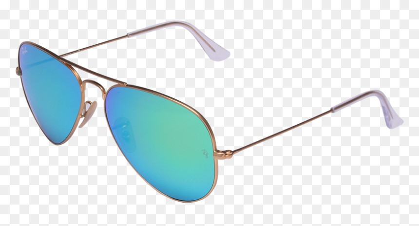 Transparent Glasses Png - Yeşil Aynalı Damla Güneş Gözlüğü, Png Download - aviator sunglasses png