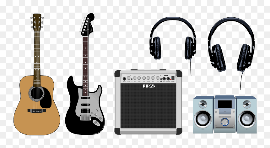 Kunai Photography Guitar Acoustic-electric Acoustic - Headphones, HD Png Download - kunai png