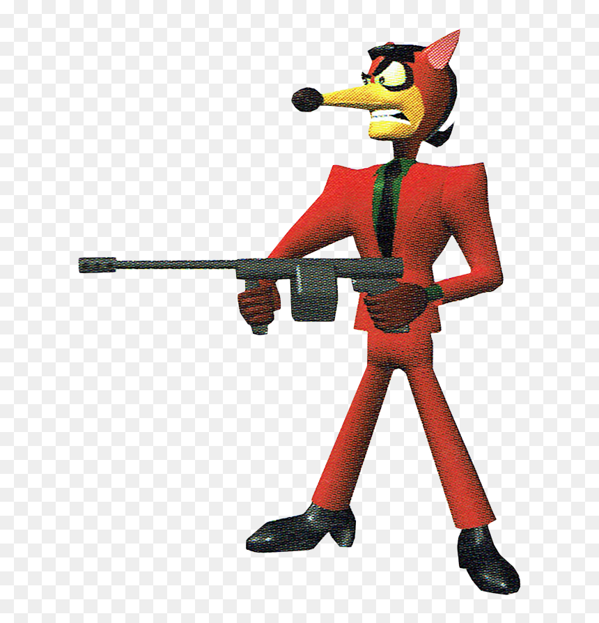 Crash Bandicoot Pinstripe - Crash Bandicoot Pinstripe Potoroo, HD Png Download - pinstripe png