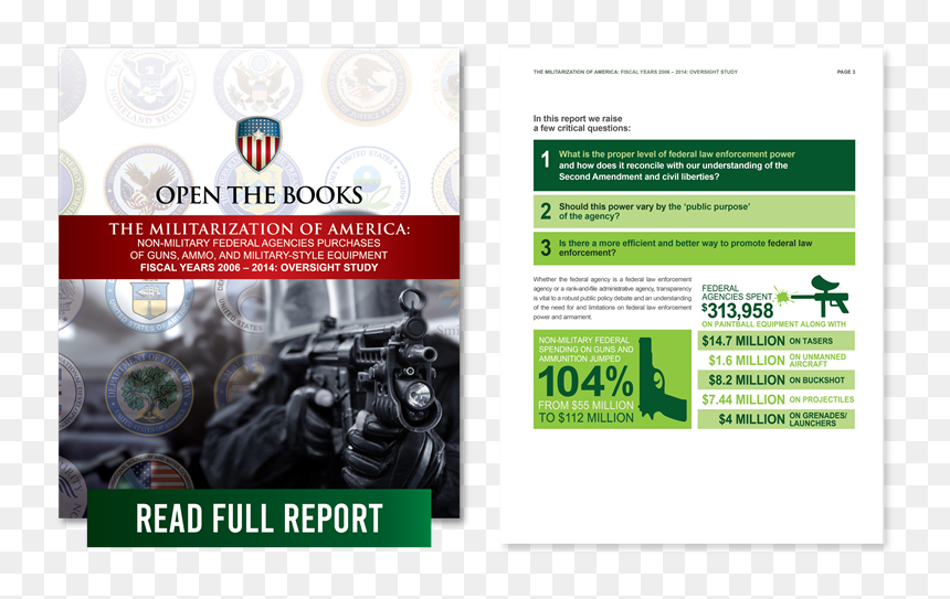19 Militarization Of America - Online Advertising, HD Png Download - open books png