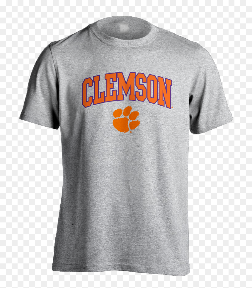 Basic Clemson Staple Arch & Paw Tee"
 Data Image Id="7818338631815"
 - Safe Green T Shirt Png, Transparent Png - clemson paw png