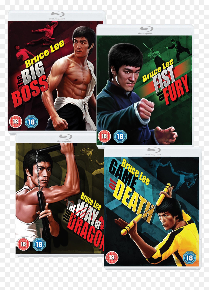 Bruce Lee Finally Goes Blu-ray In The Uk, HD Png Download - bruce lee png