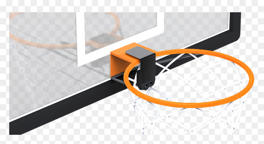 Hoop Tracker Sensor - Basketball Shot Counter, HD Png Download - basketball backboard png