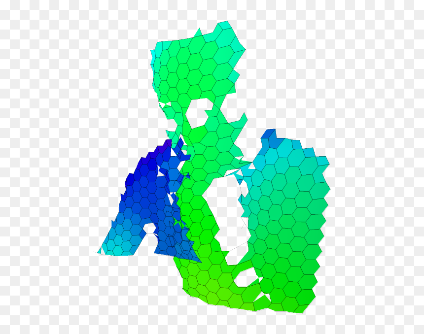 Hexagon Outline Png, Transparent Png - hexagon outline png