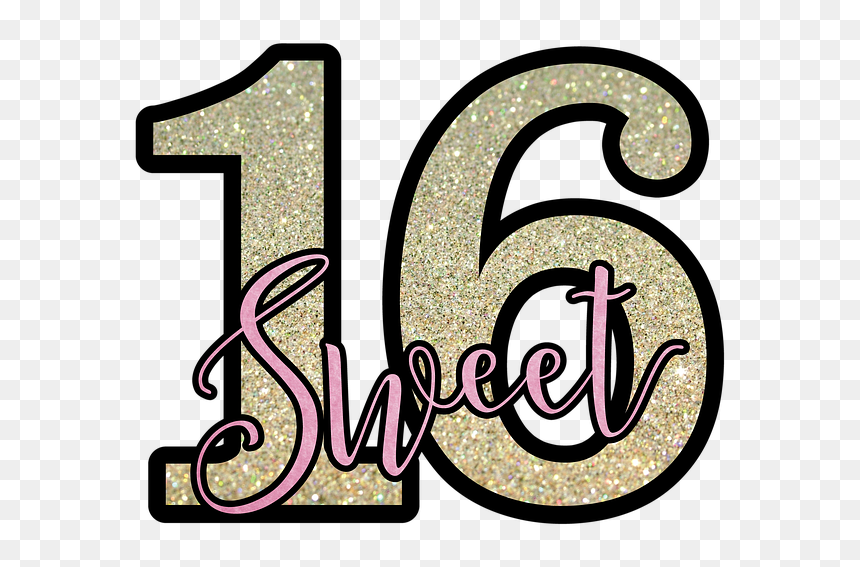Transparent Sweet 16 Clipart, HD Png Download - sweet 16 png