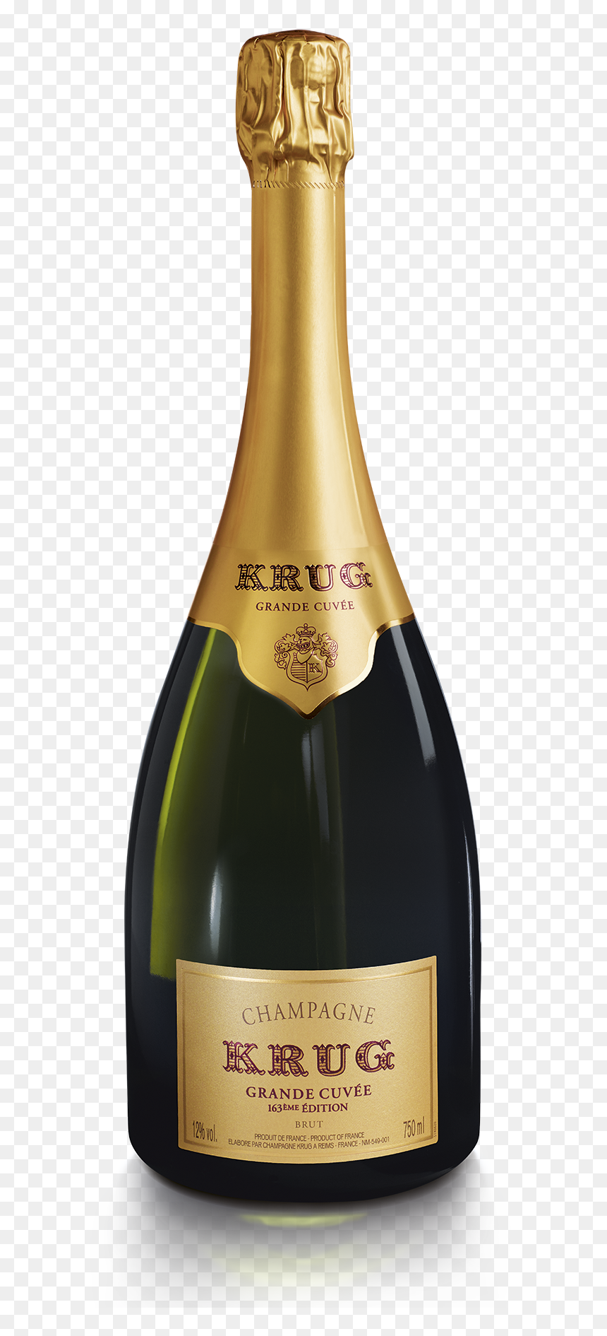 Krug Grande Cuvee 167, HD Png Download - champagne bottle popping png