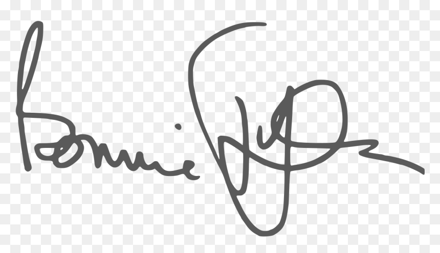 Signature Of Bonnie Tyler - Bonnie Tyler, HD Png Download - tyler posey png
