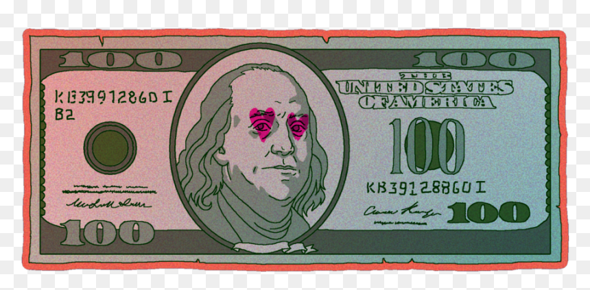 Cash, HD Png Download - hundred dollar bill png
