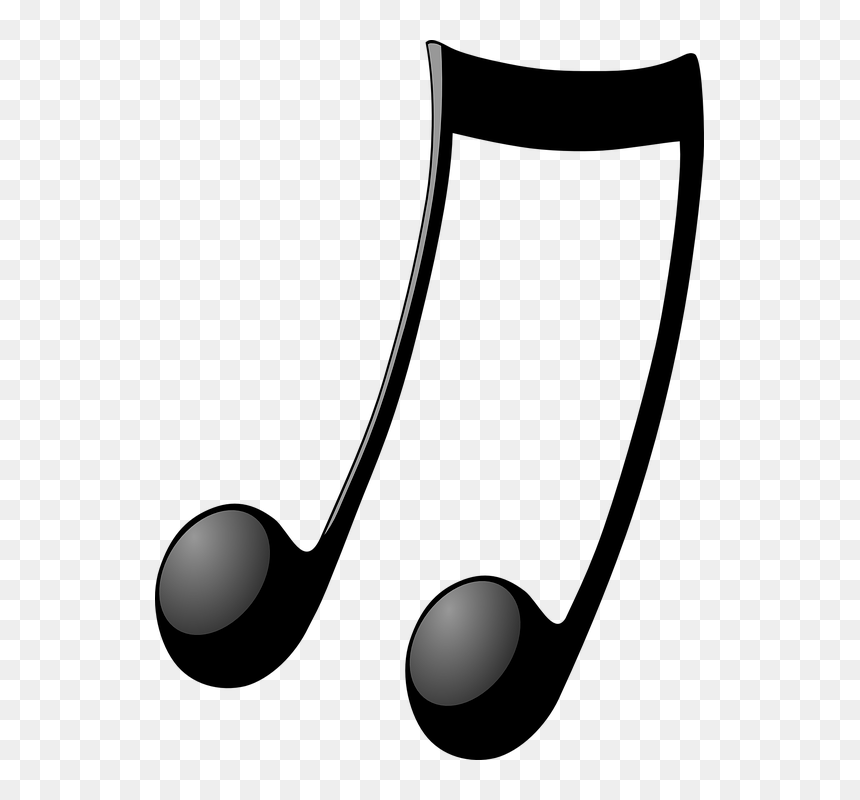 Music Notes, HD Png Download - eighth note png