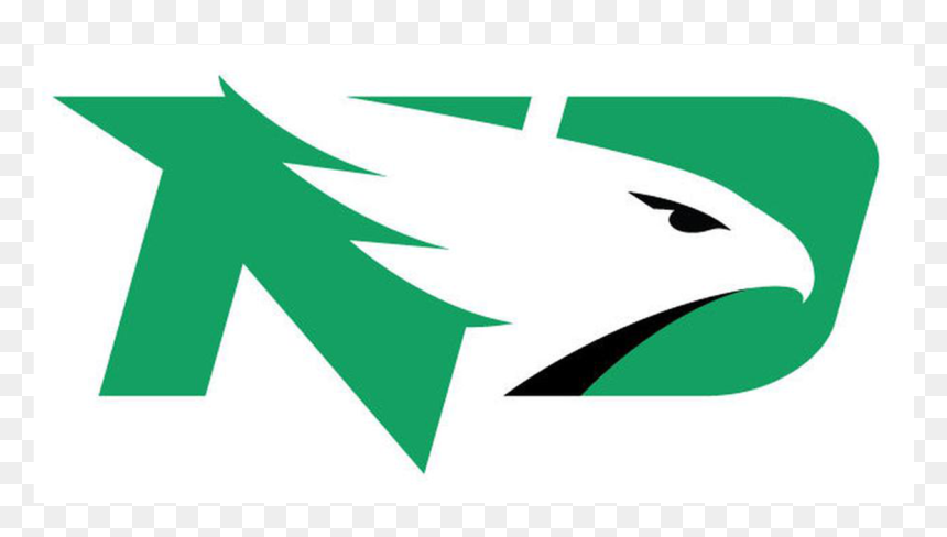 North Dakota Fighting Hawks Logo - Logo North Dakota Football, HD Png Download - hawks logo png
