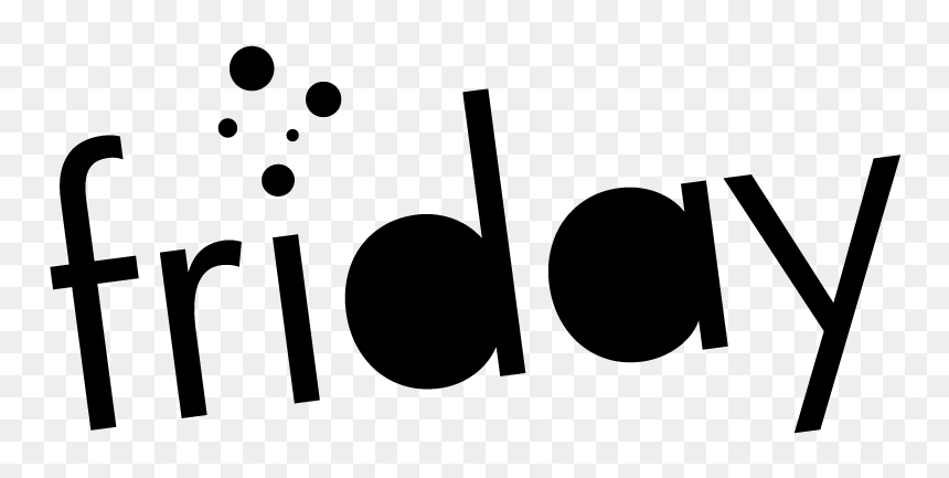 Logo Da Friday Preto - Graphic Design, HD Png Download - friday png