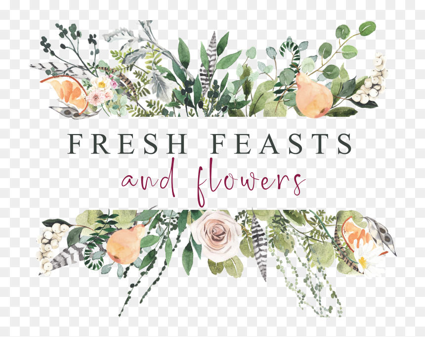 Fresh Feasts And Flowers - Garden Roses, HD Png Download - wild flowers png