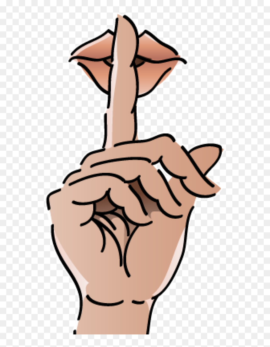 Cow Hatenylo Com Luxury - Shhh Secret Clipart, HD Png Download - shhh png