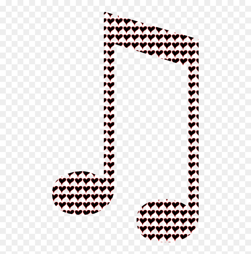 A Love Note - Note Osminke, HD Png Download - eighth note png