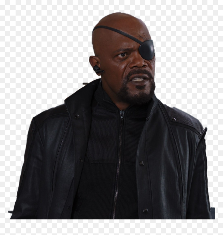 Nick Fury Png, Transparent Png - mustache transparent png