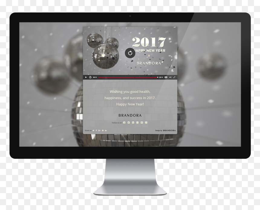 Happy New Year - Computer, HD Png Download - happy new year 2016 png