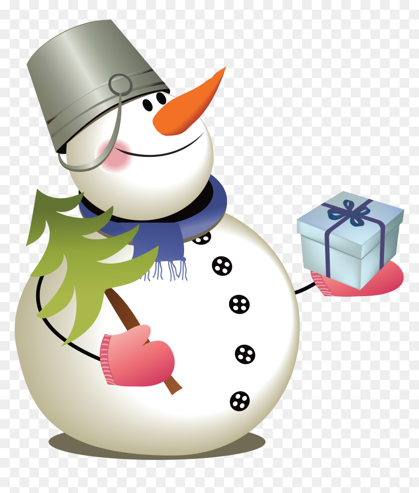 Snowman Clipart Png Transparent Png , Png Download - Snowman, Png Download - cute snowman png