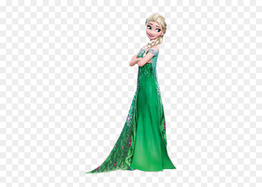 Dress Clipart Princess Dress - Frozen Elsa Frozen Fever, HD Png Download - frozen elsa png
