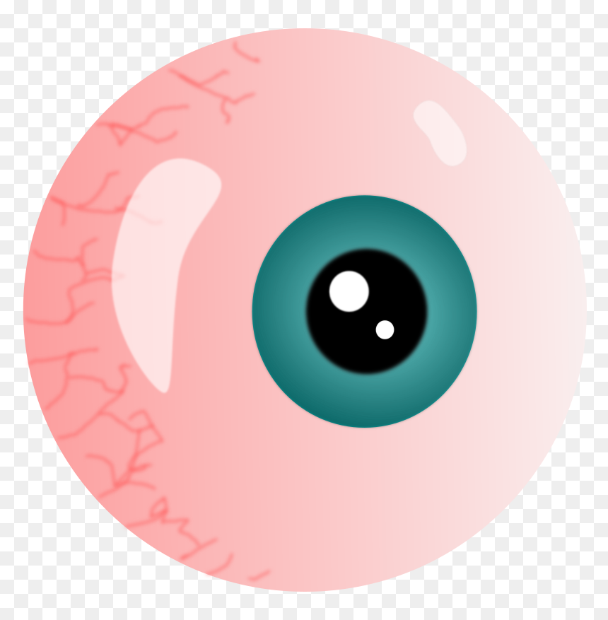 Eyeball - Portable Network Graphics, HD Png Download - eye ball png
