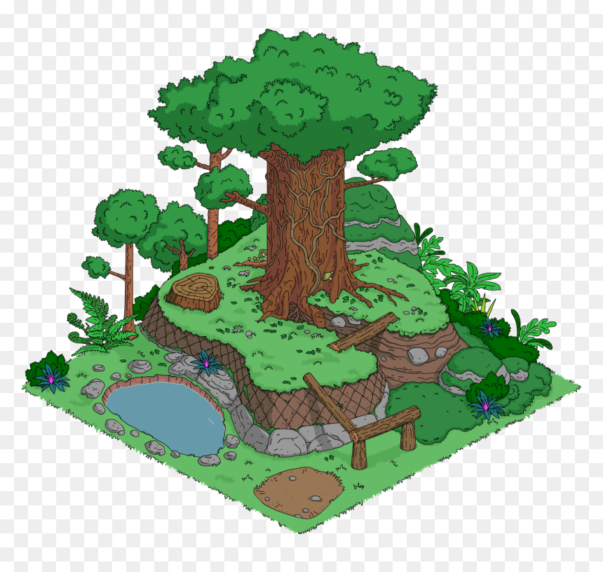 Tree Stump, HD Png Download - usa outline png