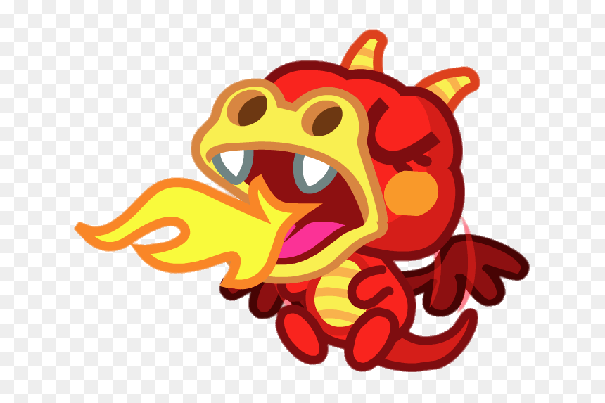 Burnie The Fiery Frazzledragon Shooting Fire Clip Arts - Moshi Monsters Moshlings Burnie, HD Png Download - red fire png