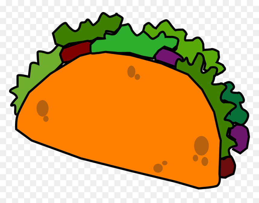 Taco Clipart Png Transparent Png , Png Download - Cartoon Tacos Png, Png Download - taco clipart png
