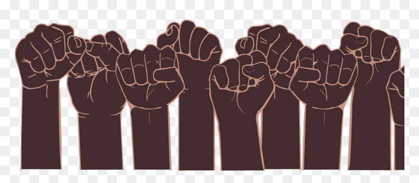 Illustration, HD Png Download - black fist png