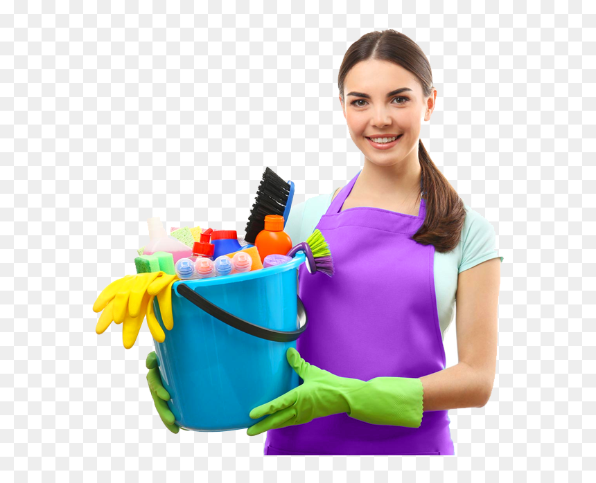 Cleaning Company Website Templates Free, HD Png Download - cleaning lady png
