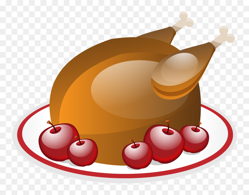 Moose Clipart Thanksgiving - Clip Art, HD Png Download - thanksgiving dinner png