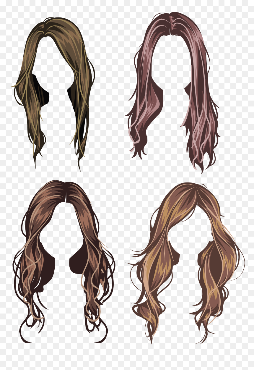 Hair Wig Png - Lace Wig, Transparent Png - wigs png