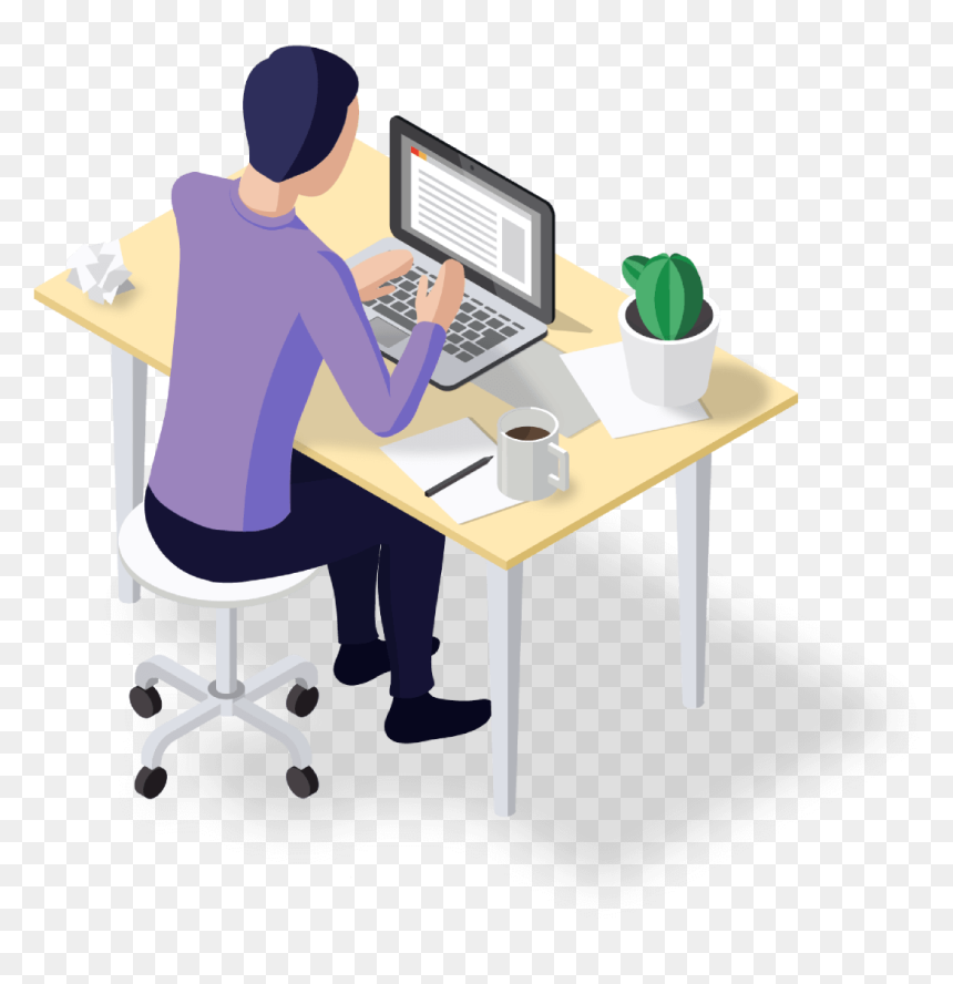 Computer Desk , Png Download - Computer Desk, Transparent Png - computer desk png