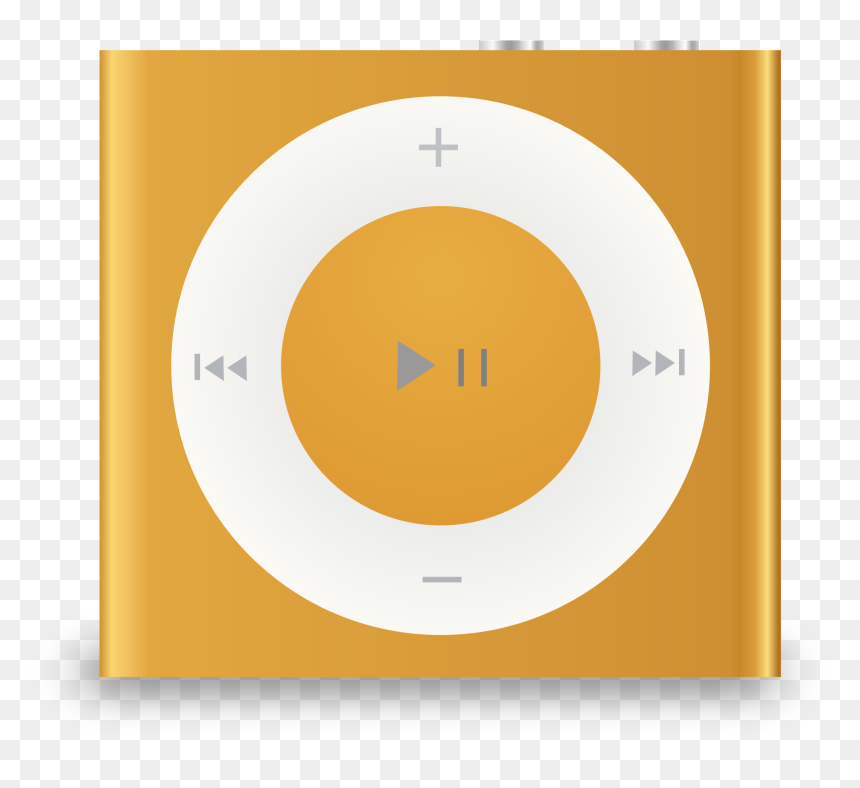 Ipod Shuffle Clip Arts - Circle, HD Png Download - ipod png