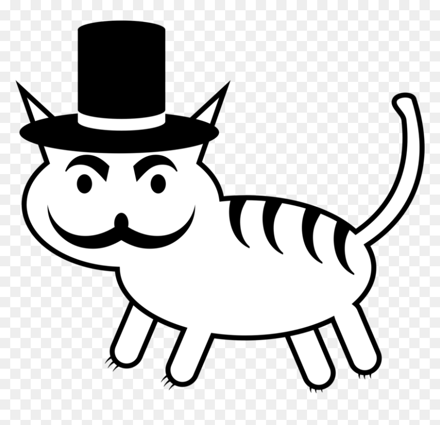 Whiskers Cat Snout Dog Cartoon - Cat, HD Png Download - dog and cat png