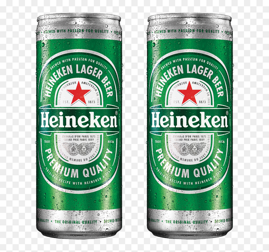 Strong End To Year Aids Heineken Results - Heineken Slim Can 250 Ml, HD Png Download - heineken png