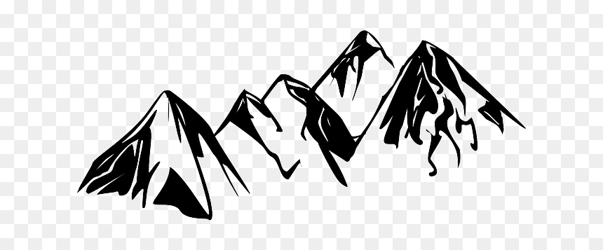 Download Clip Art - Transparent Mountain Vector Png, Png Download - mountain vector png