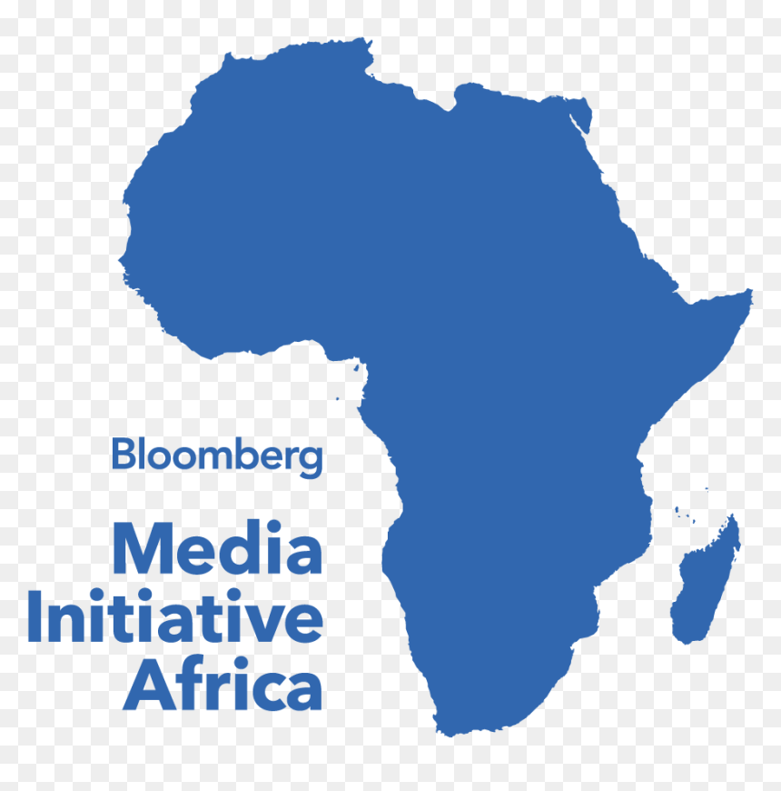 Africa Map, HD Png Download - bloomberg logo png