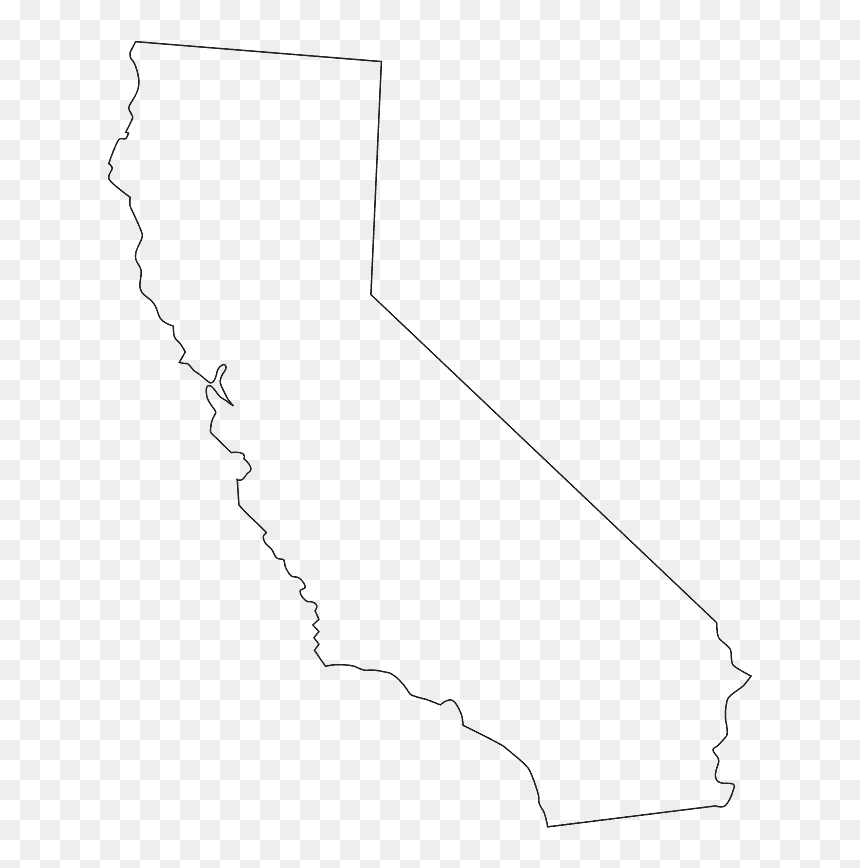 Diagram, HD Png Download - california outline png