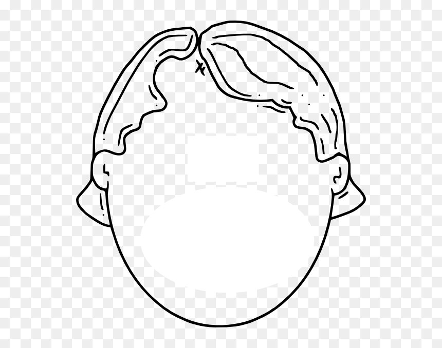 Clip Art Of Head, HD Png Download - empty circle png
