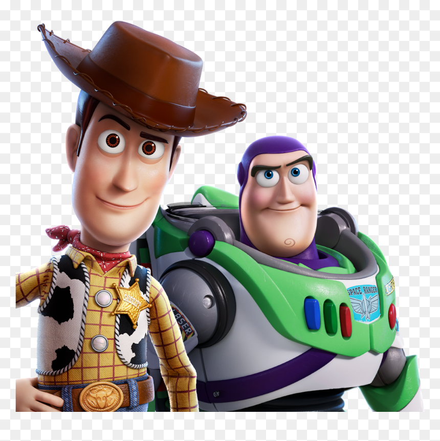 Disney Pixar Marvel Star Wars Heros, HD Png Download - toy story characters png