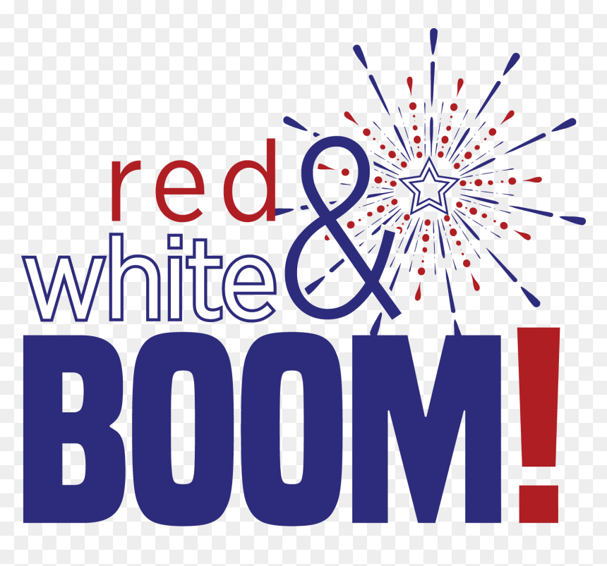 Red White And Boom 2018 Columbus, HD Png Download - red white and blue png