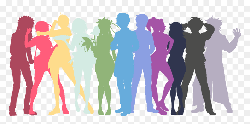 Club Leaders Yandere Simulator, Hd Png Download - Yandere Simulator I Leader, Transparent Png - group silhouette png