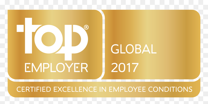 Dhl Recognized Again As A Global Top Employer - Top Employer Global 2018, HD Png Download - dhl logo png