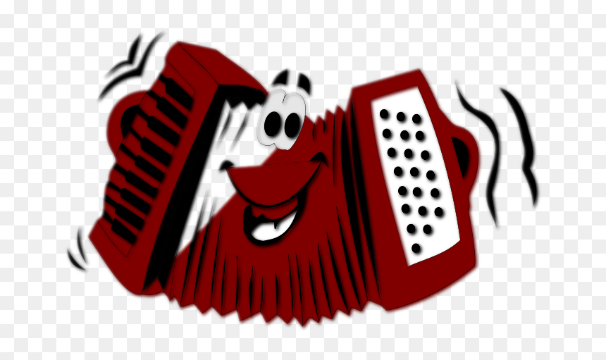 Acordeon - Illustration Musical Instrument Vintage Hand Drawn, HD Png Download - acordeon png